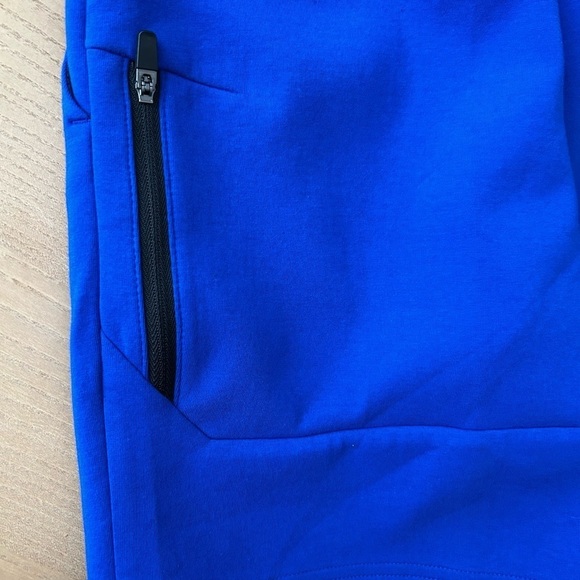 DSG Blue Fleece Boys Stretch Comfy Shorts - Picture 5 of 5